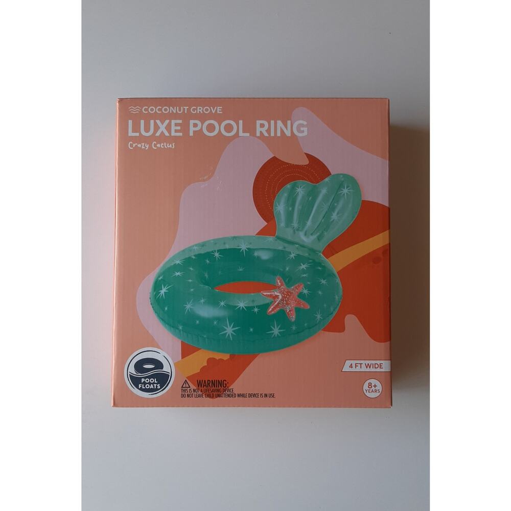 Luxe Pool Ring "Crazy the Cactus"